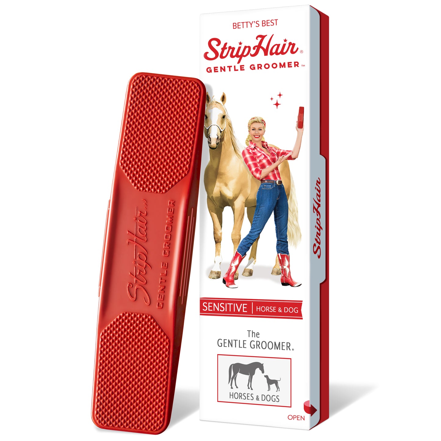 StripHair Gentle Groomer for Horses