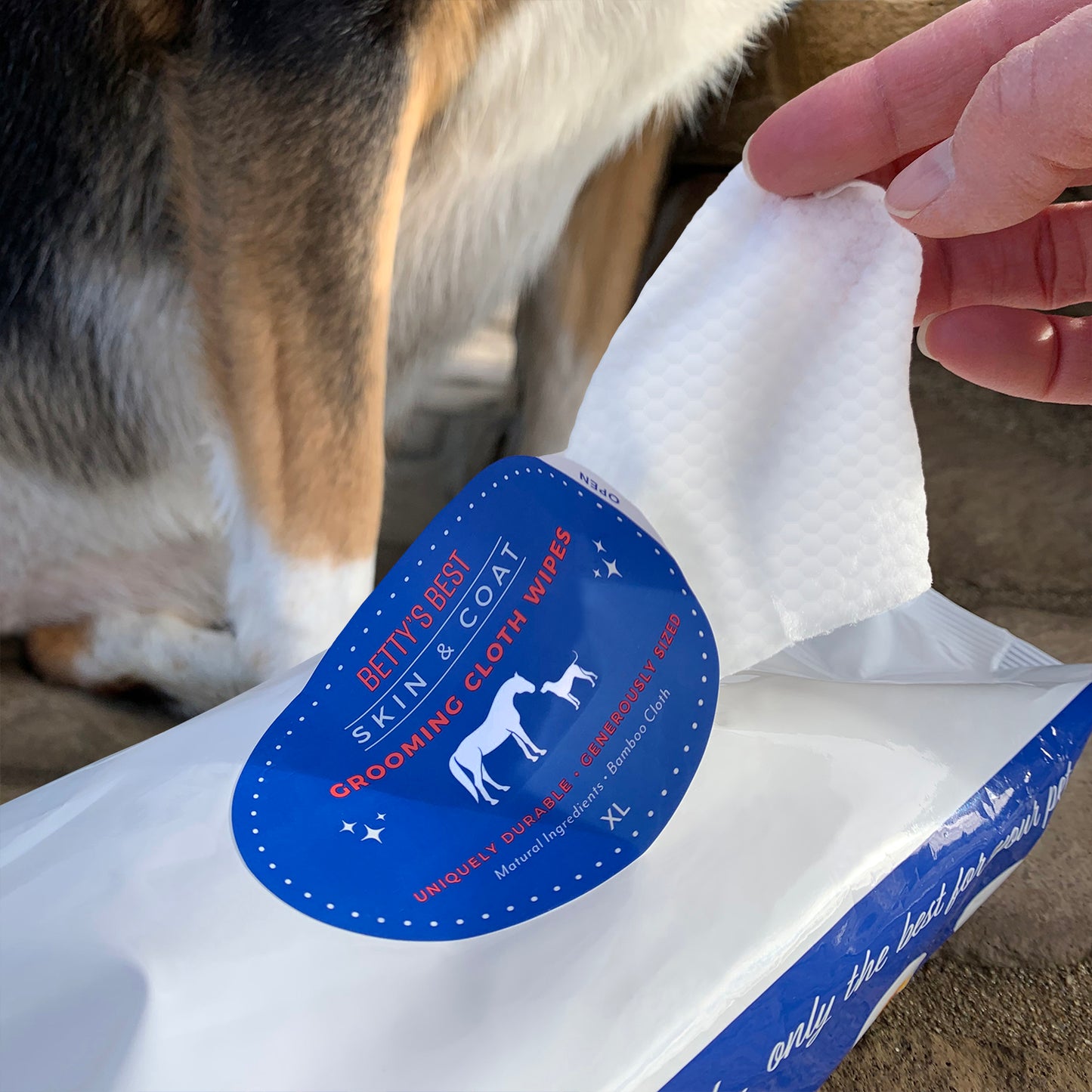 Grooming Wipes XL
